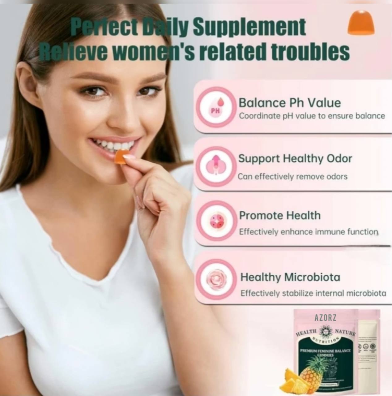 60 Women's Balance Gummies